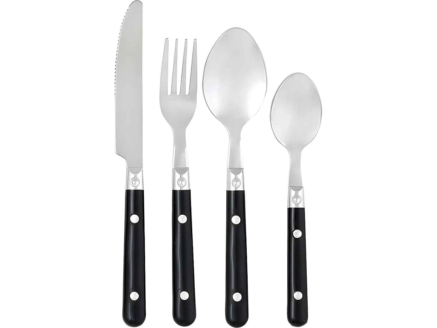 Ménagère 24 pièces "bistrot" Secret de gourmet