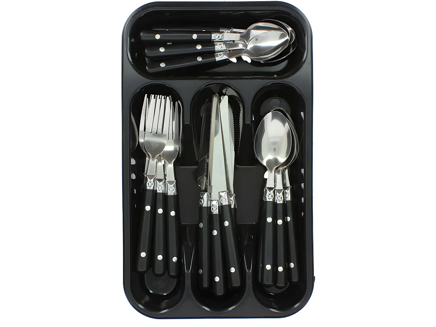 Ménagère 24 pièces "bistrot" Secret de gourmet