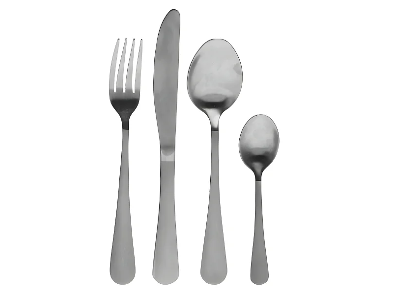 Ménagère 24 pièces "Satin" Secret de gourmet