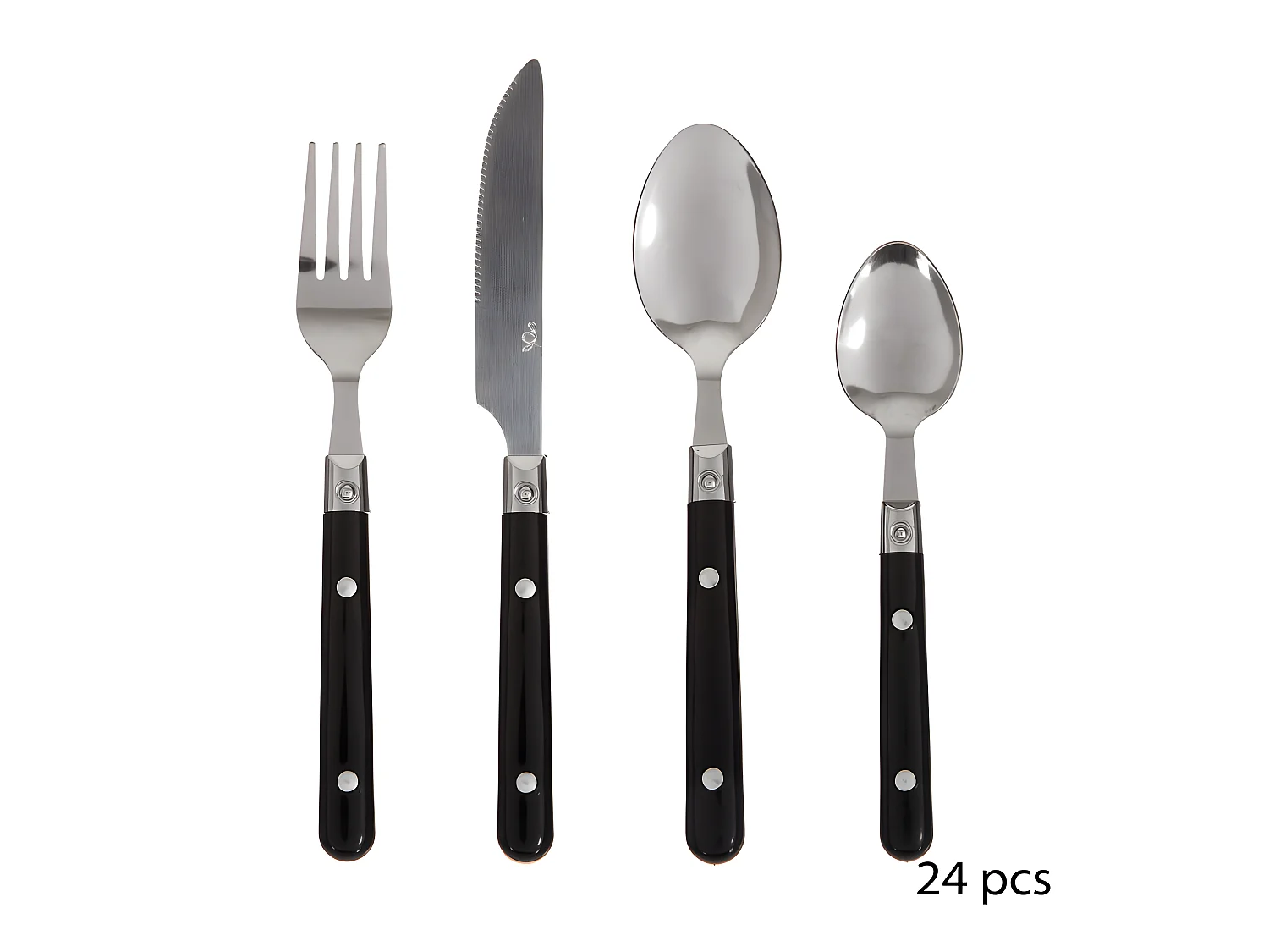 Ménagère 24 pièces "Jasmin" Secret de gourmet