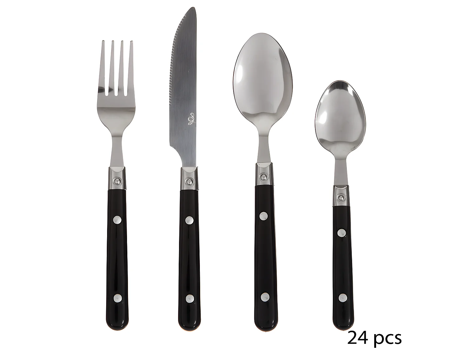 Ménagère 24 pièces "Jasmin" Secret de gourmet