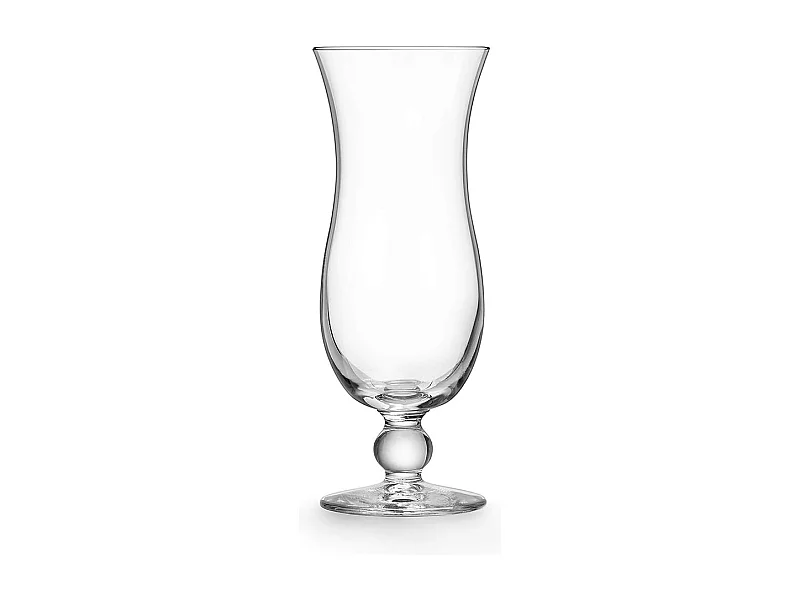 Lot de 4 Verres à Cocktails "Blue Hawai" 44cl Transparent