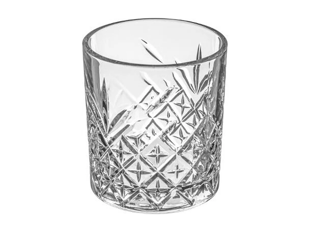 Lot de 4 Verres Whisky "Timeless" 34cl Transparent