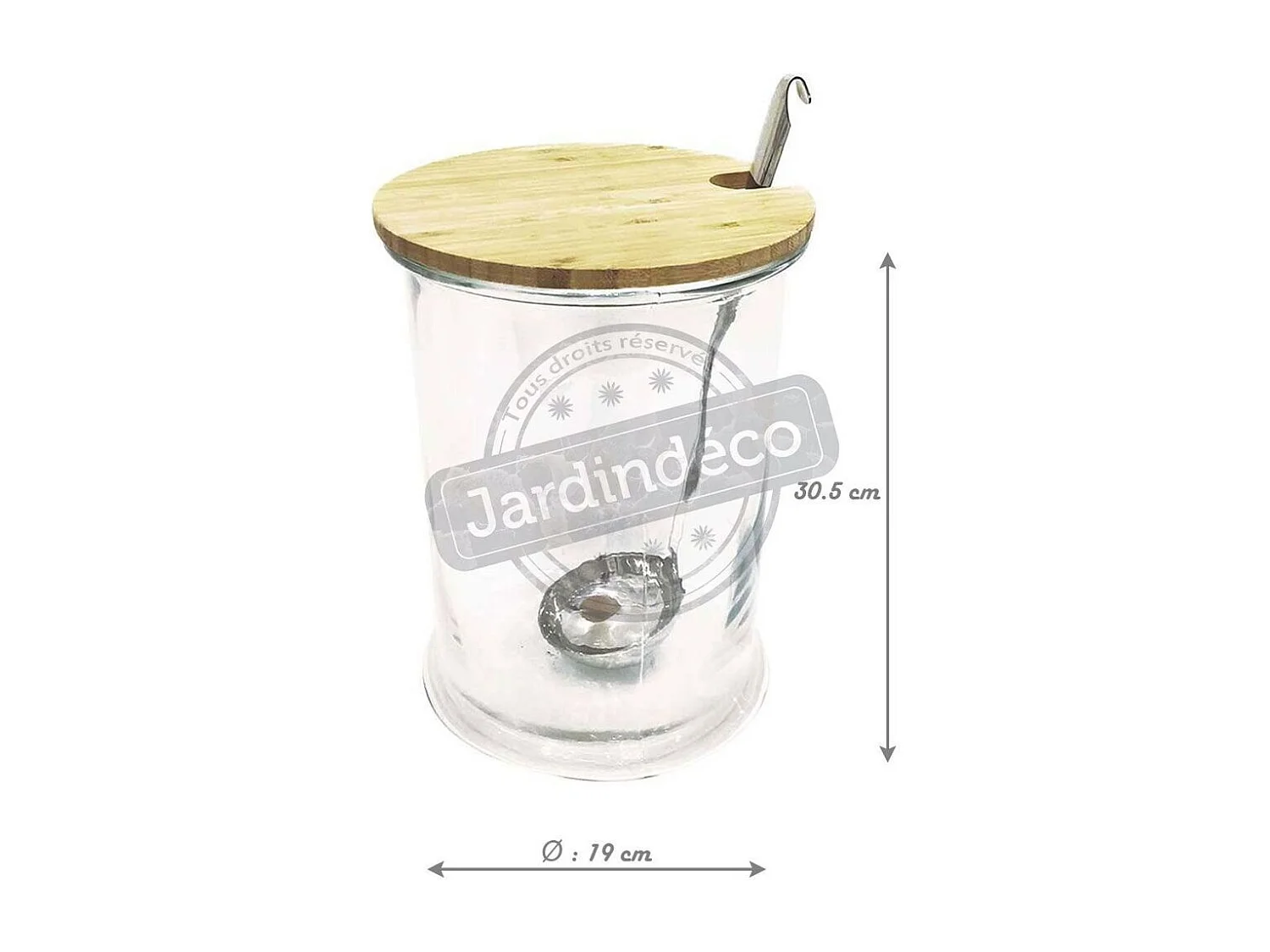 5-Liter-Getränkeglas mit Schöpfkelle