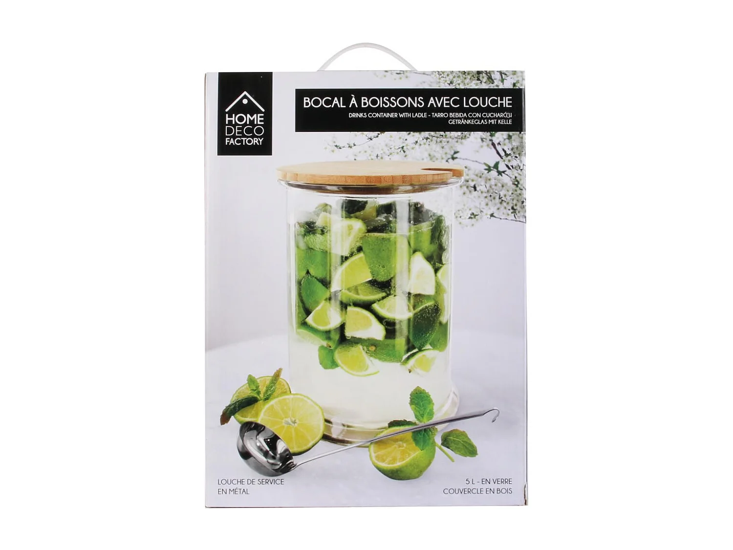 Bocal A Boisson 5l Et Louche