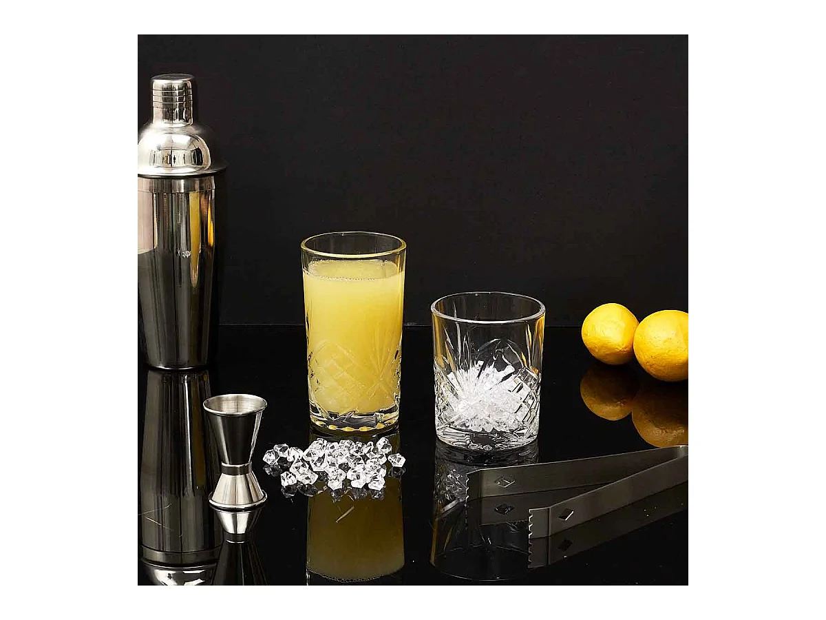 Verre Cocktail X4 35cl Transparent
