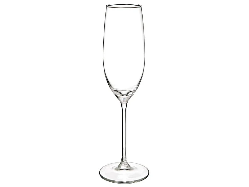 Lot de 18 Verres sur Pied "Lina" 23cm Transparent