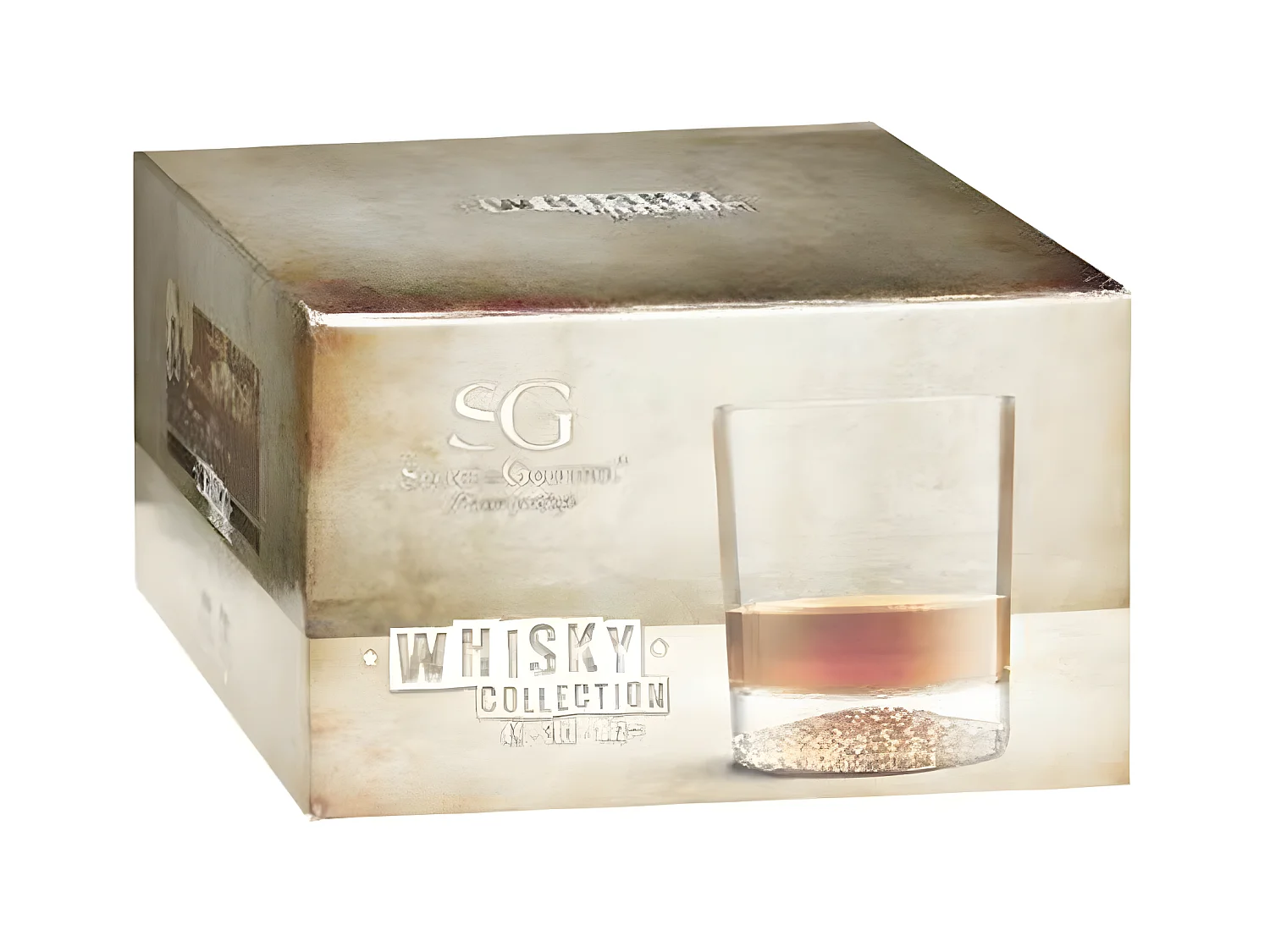 Lot de 4 Verres à Whisky "Artico" 30cl Transparent