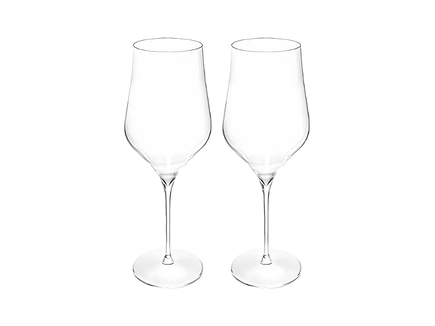 Lot de 2 Verres à Dégustation "Rhône" 74cl Transparent