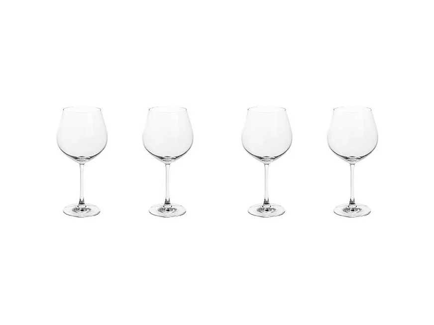 Lot de 4 Verres à Cocktails "Gin Tonic" 65cl Transparent