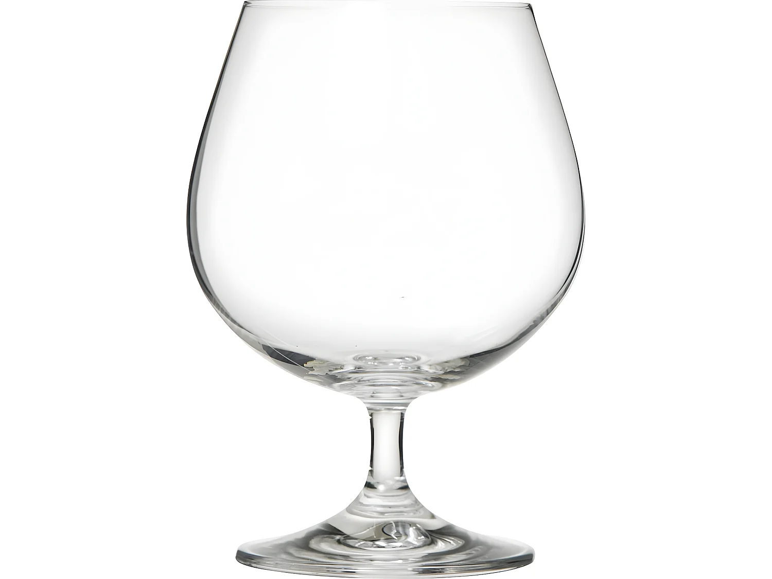 Lot de 4 Verres Design "Cognac" 40cl Transparent