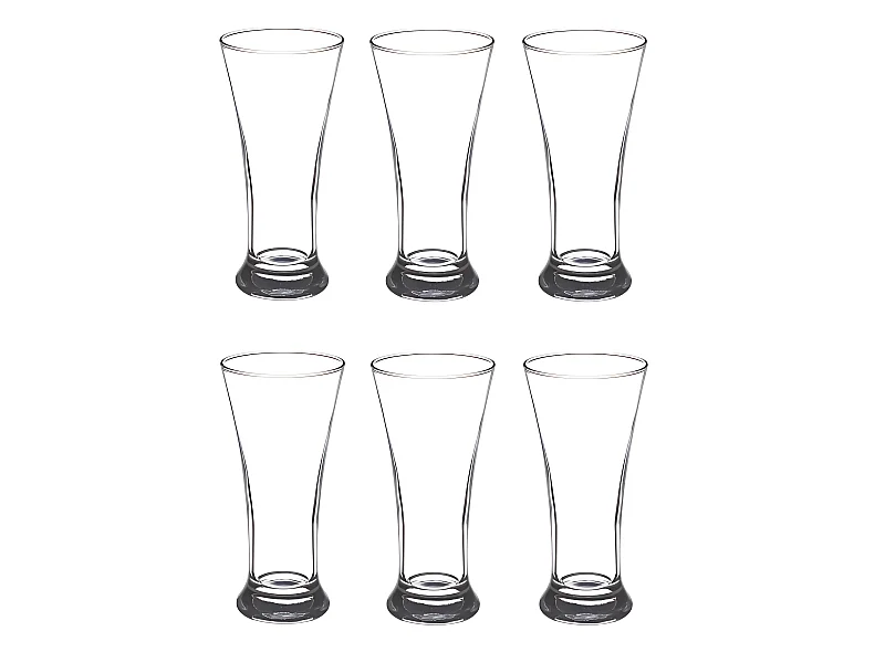 Lot de 6 Verres à Pastis "Marius" 18cl Transparent