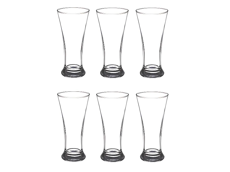 Lot de 6 Verres à Pastis "Marius" 18cl Transparent