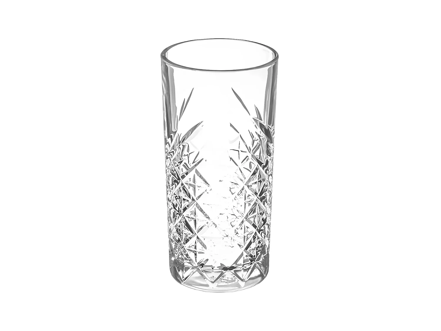 Lot de 4 Verres à Whisky "Timeless" 45cl Transparent