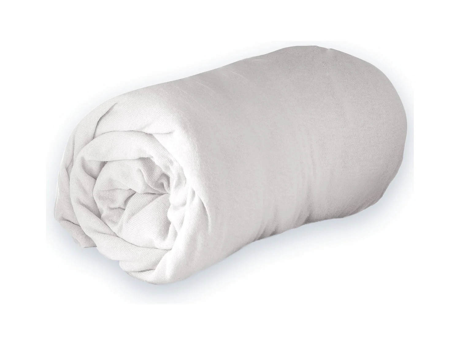 Drap Housse "Jersy" 90x190cm Blanc