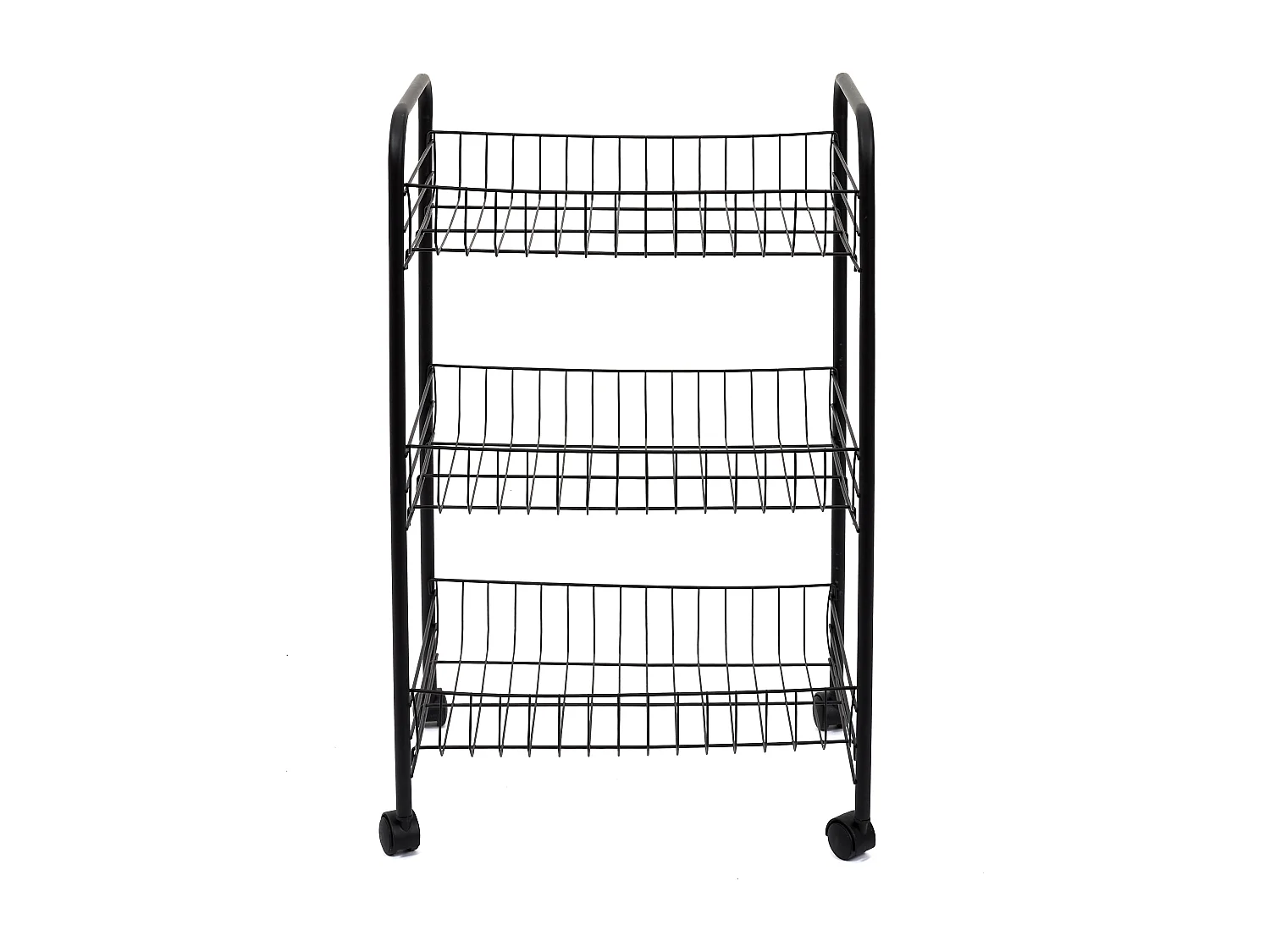 Desserte 3 Niveaux Noire Noir