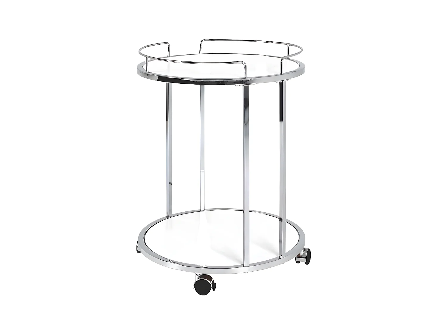 Desserte de Cuisine Design "Amel" 60cm Blanc