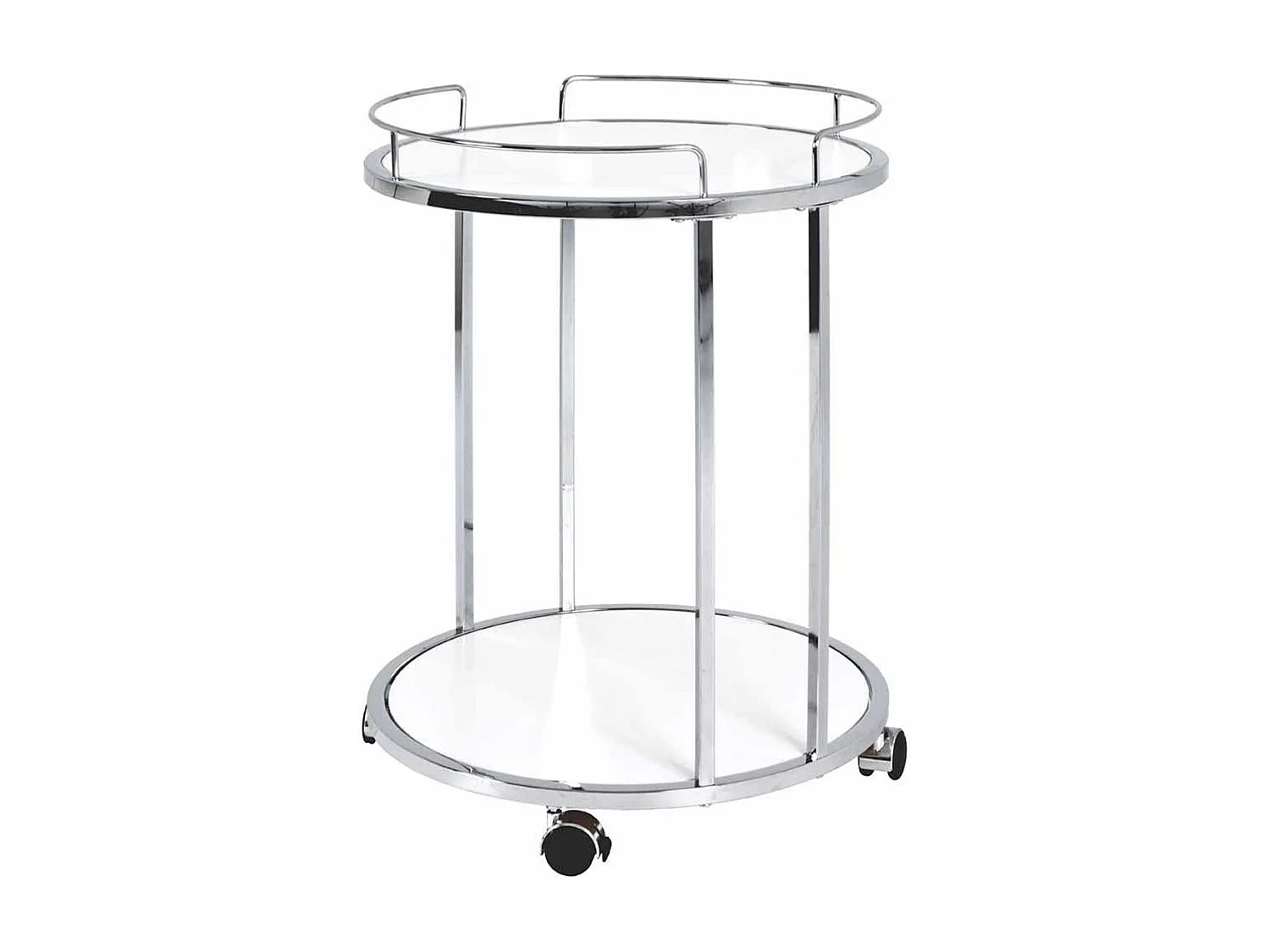 Desserte de Cuisine Design "Amel" 60cm Blanc