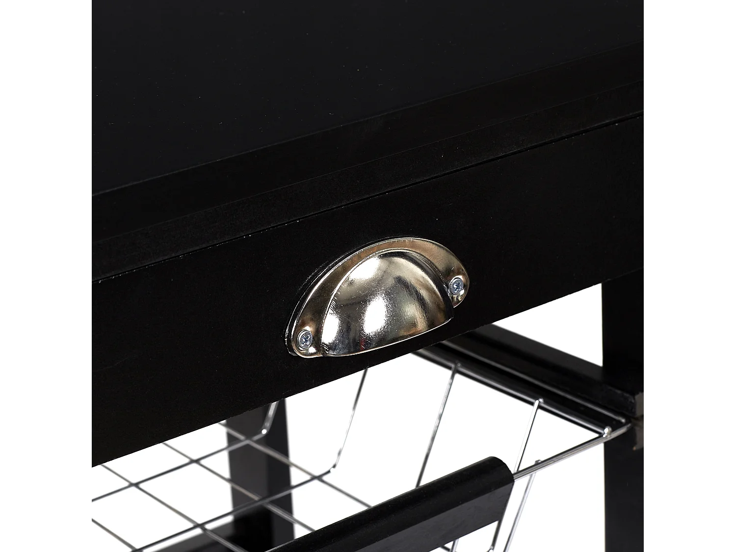 Desserte A Roulettes Bistrot Noir