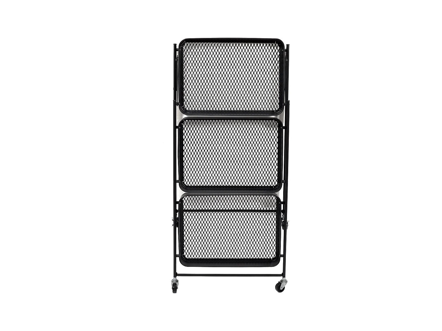 Desserte Pliante Noir Noir