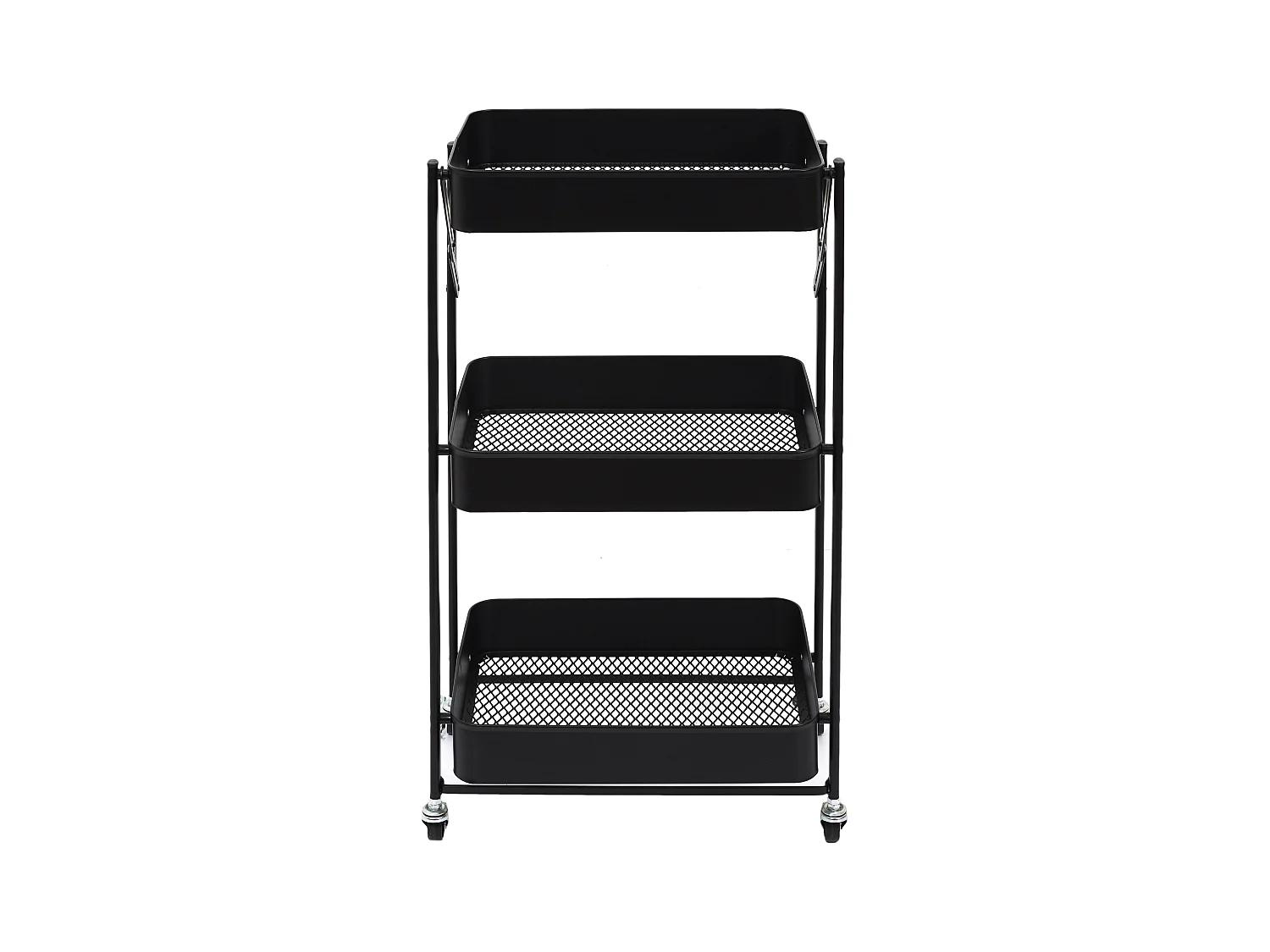 Desserte Pliante Noir Noir