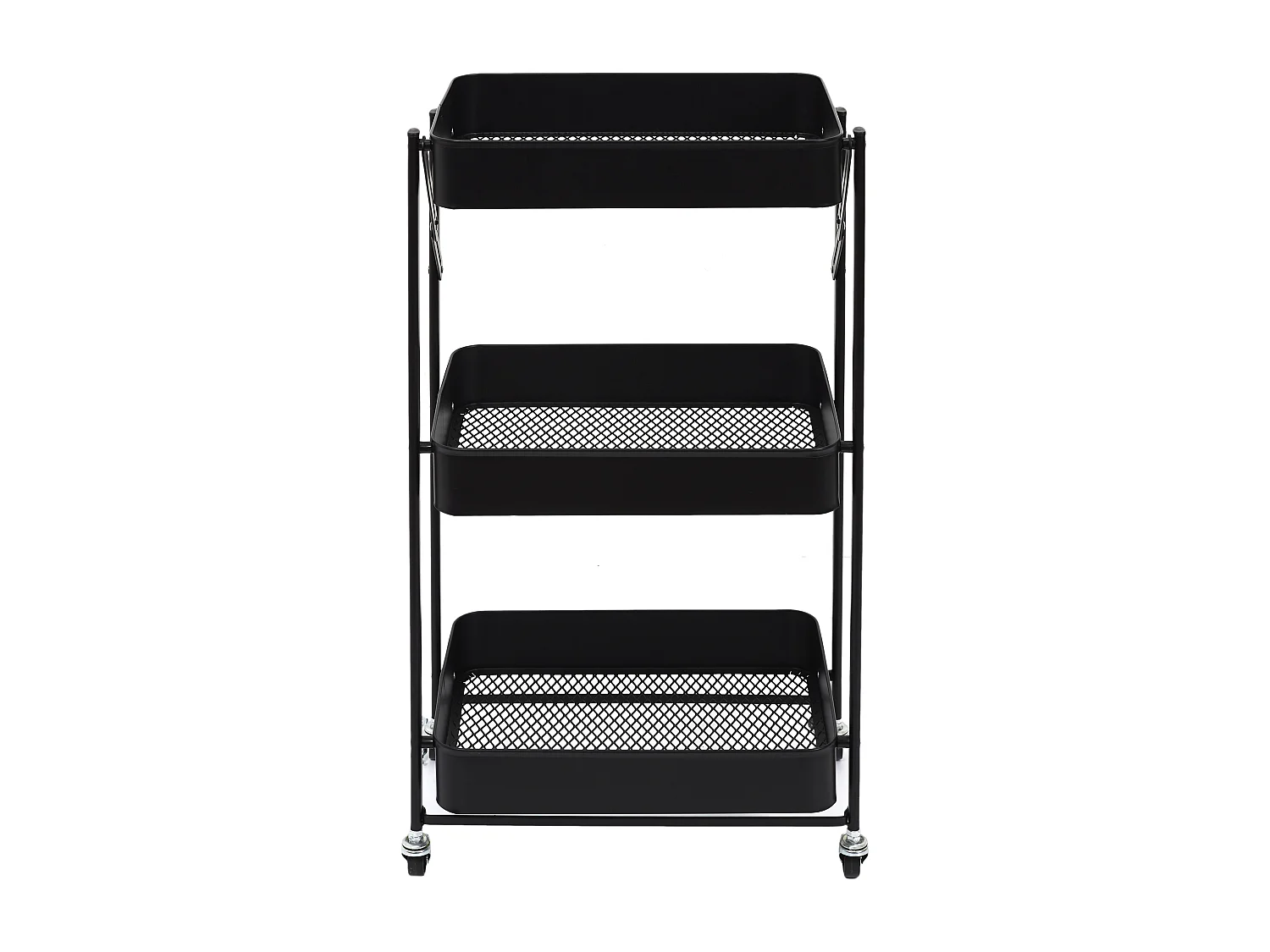 Desserte Pliante Noir Noir