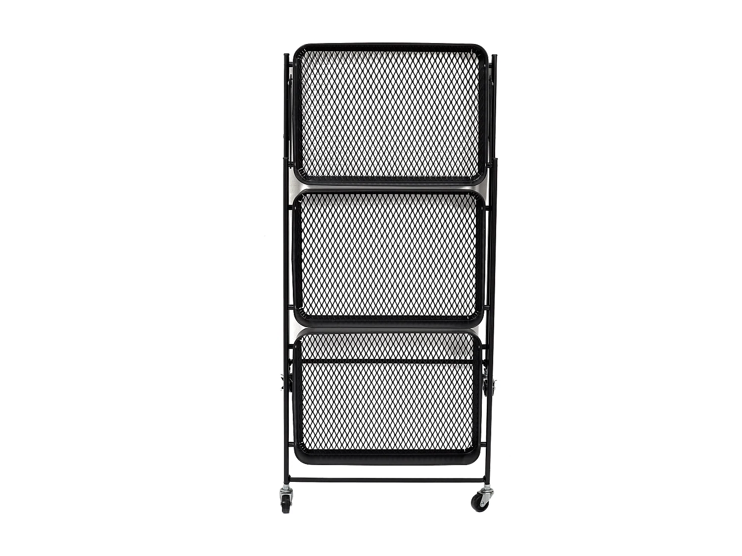 Desserte Pliante Noir Noir