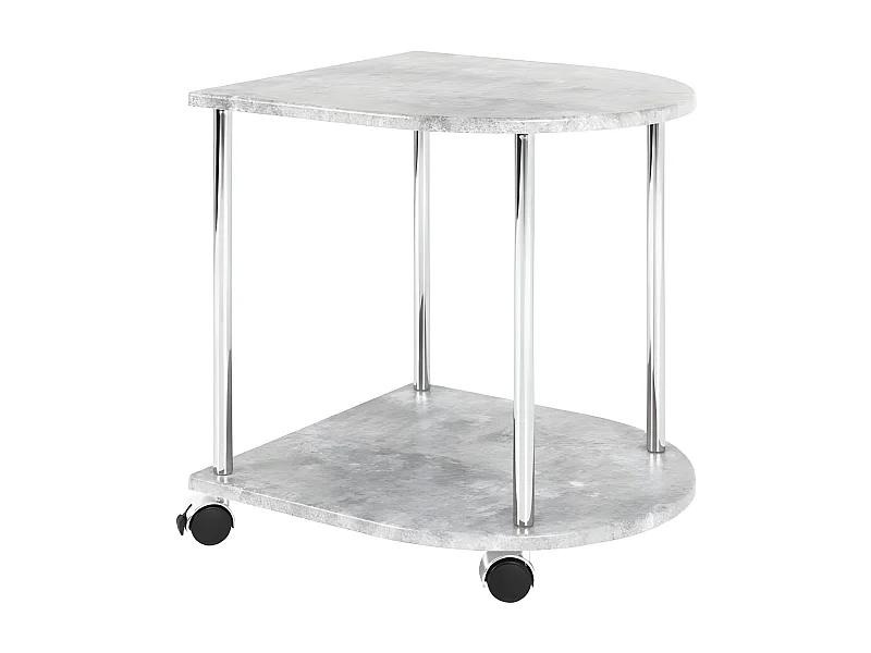 Desserte de Cuisine Effet Béton "Miguel" 45cm Gris