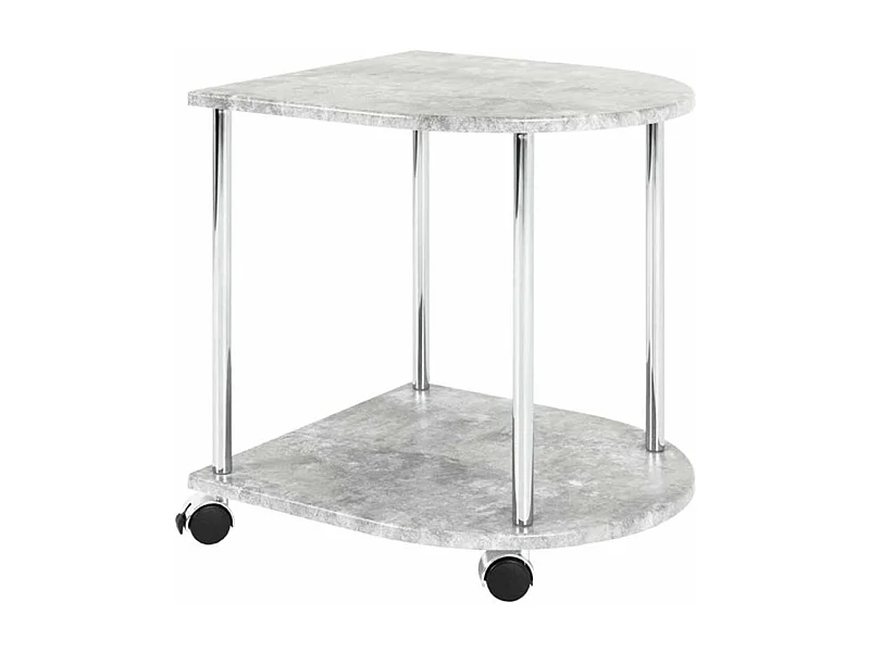 Desserte de Cuisine Effet Béton "Miguel" 45cm Gris