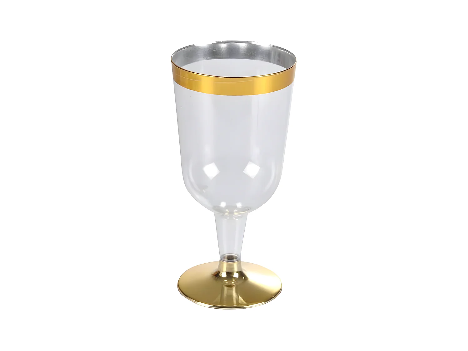 Lot de 6 Verres à Vin "Liseré" 18cl Or