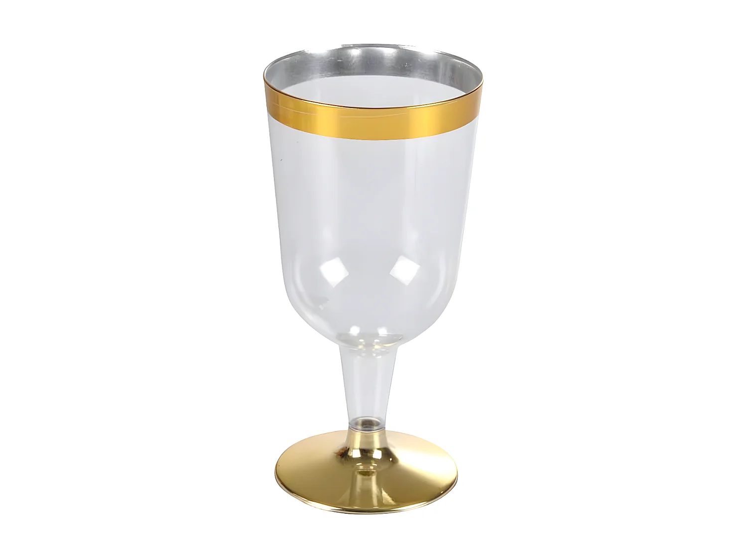 Lot de 6 Verres à Vin "Liseré" 18cl Or