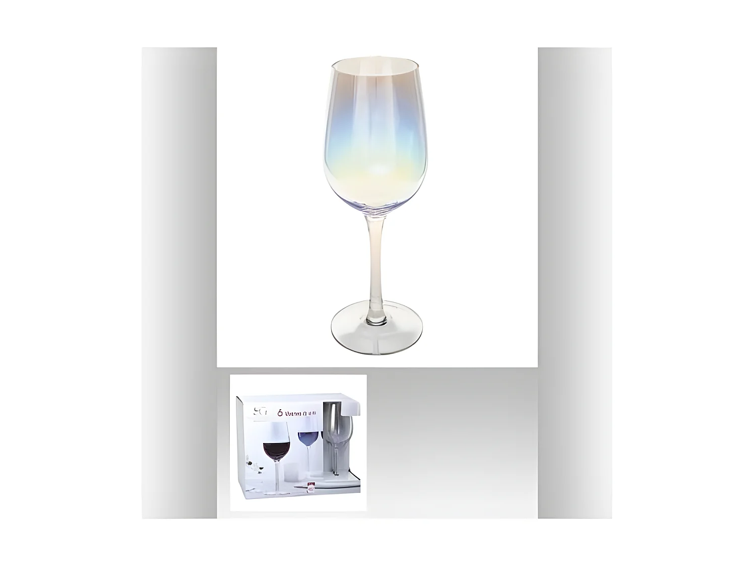 Lot de 6 Verres à Vin "Fantasy" 38cl Transparent
