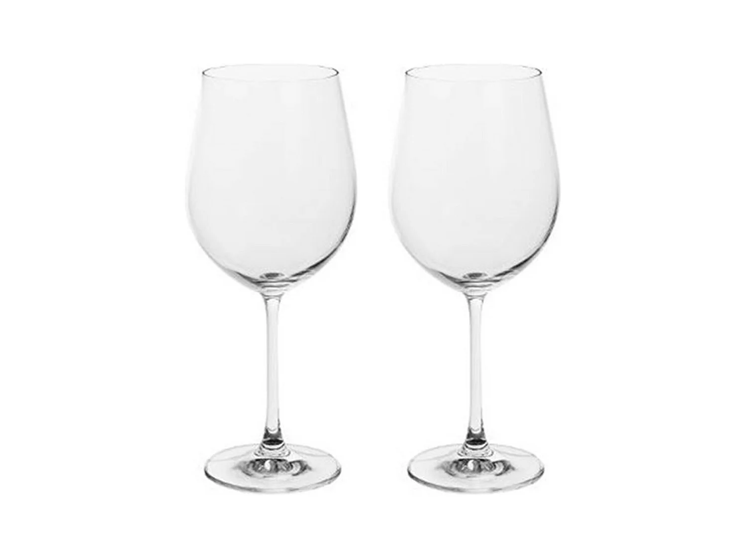 Lot de 2 Verres à Vin "Bordeaux" 61cl Transparent