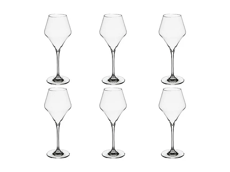 Lot de 6 Verres à Vin "Clarillo" 27cl Transparent