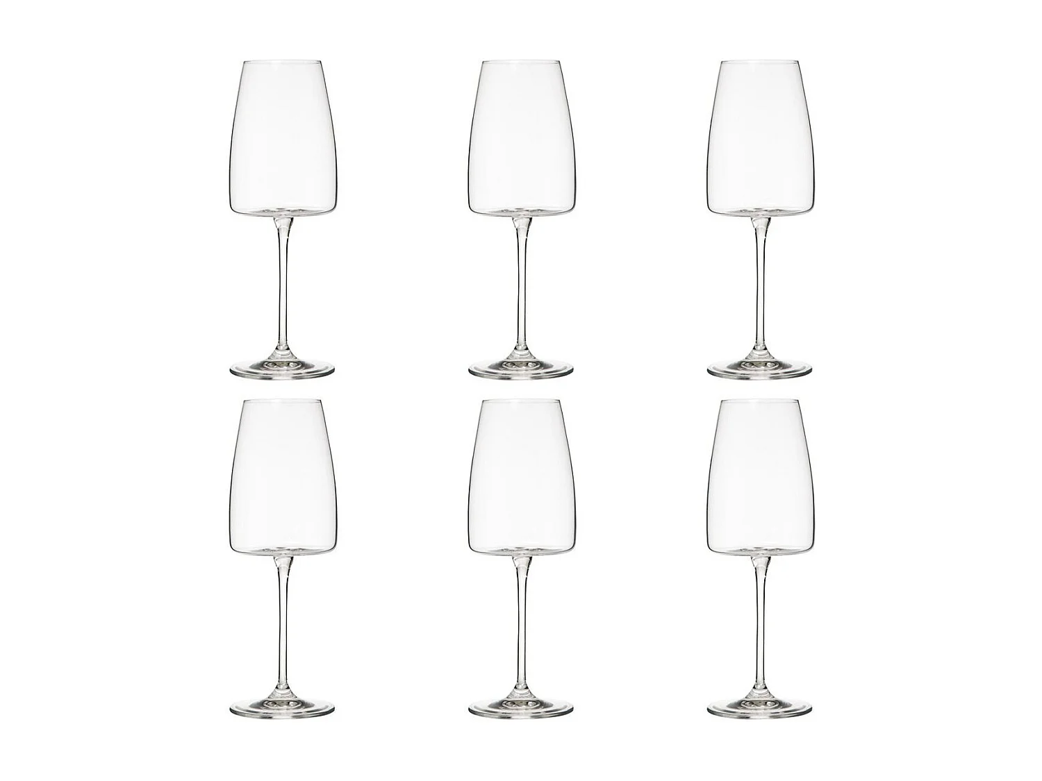 Lot de 6 Verres à Vin "Angara" 42cl Transparent