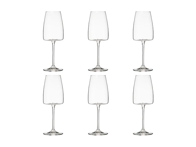 Lot de 6 Verres à Vin "Angara" 42cl Transparent