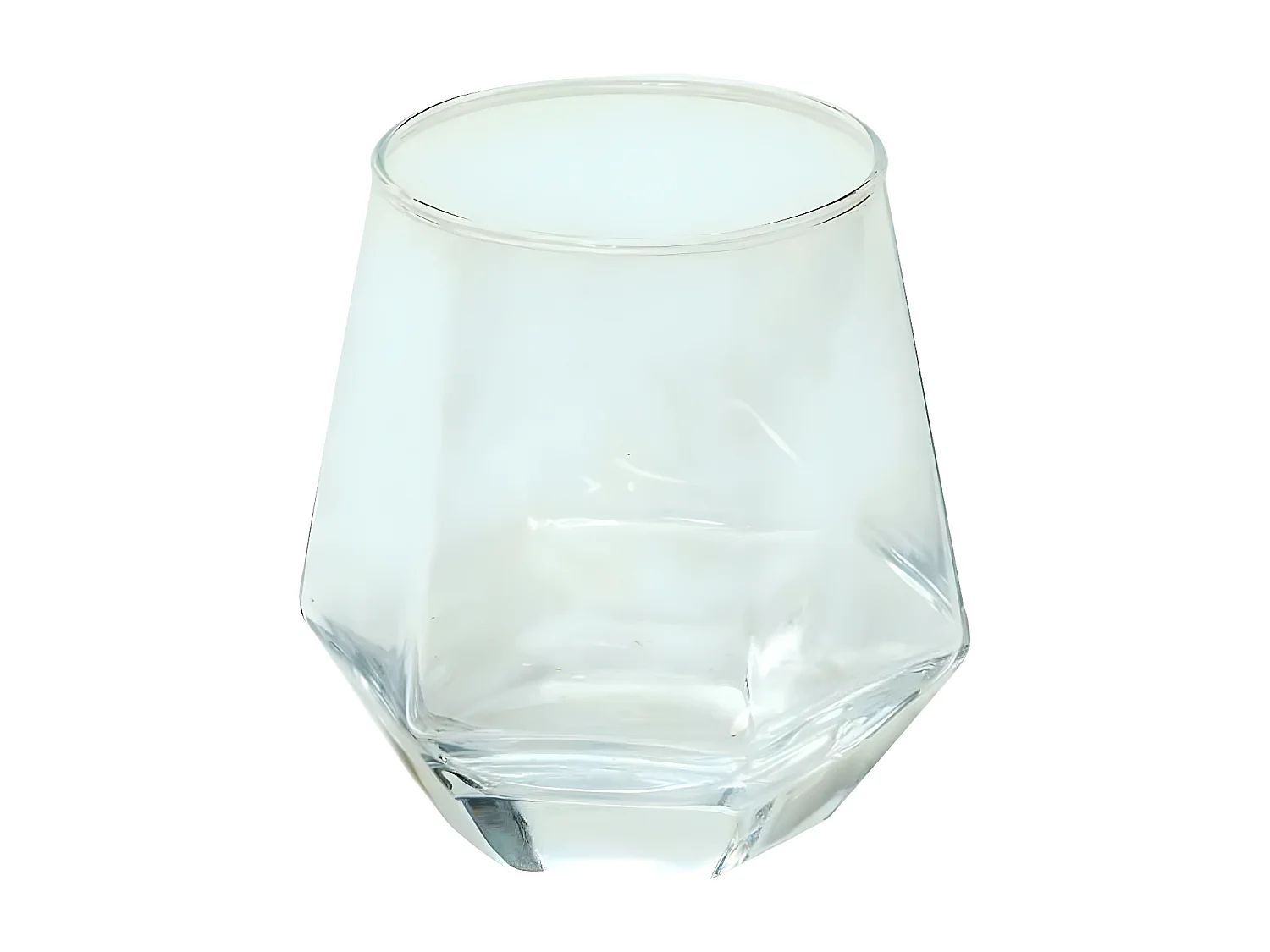 Lot de 6 Verres à Eau "Diamant" 30cl Transparent