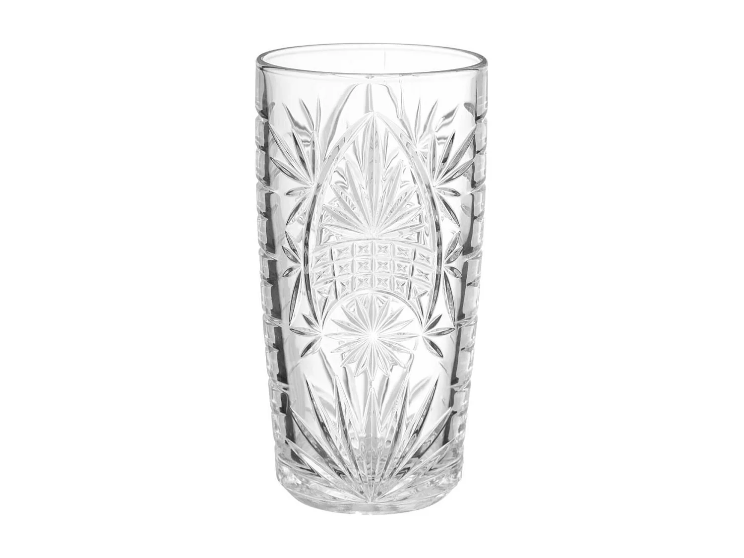 Lot de 6 Gobelets Hauts "Ayla" 35cl Transparent