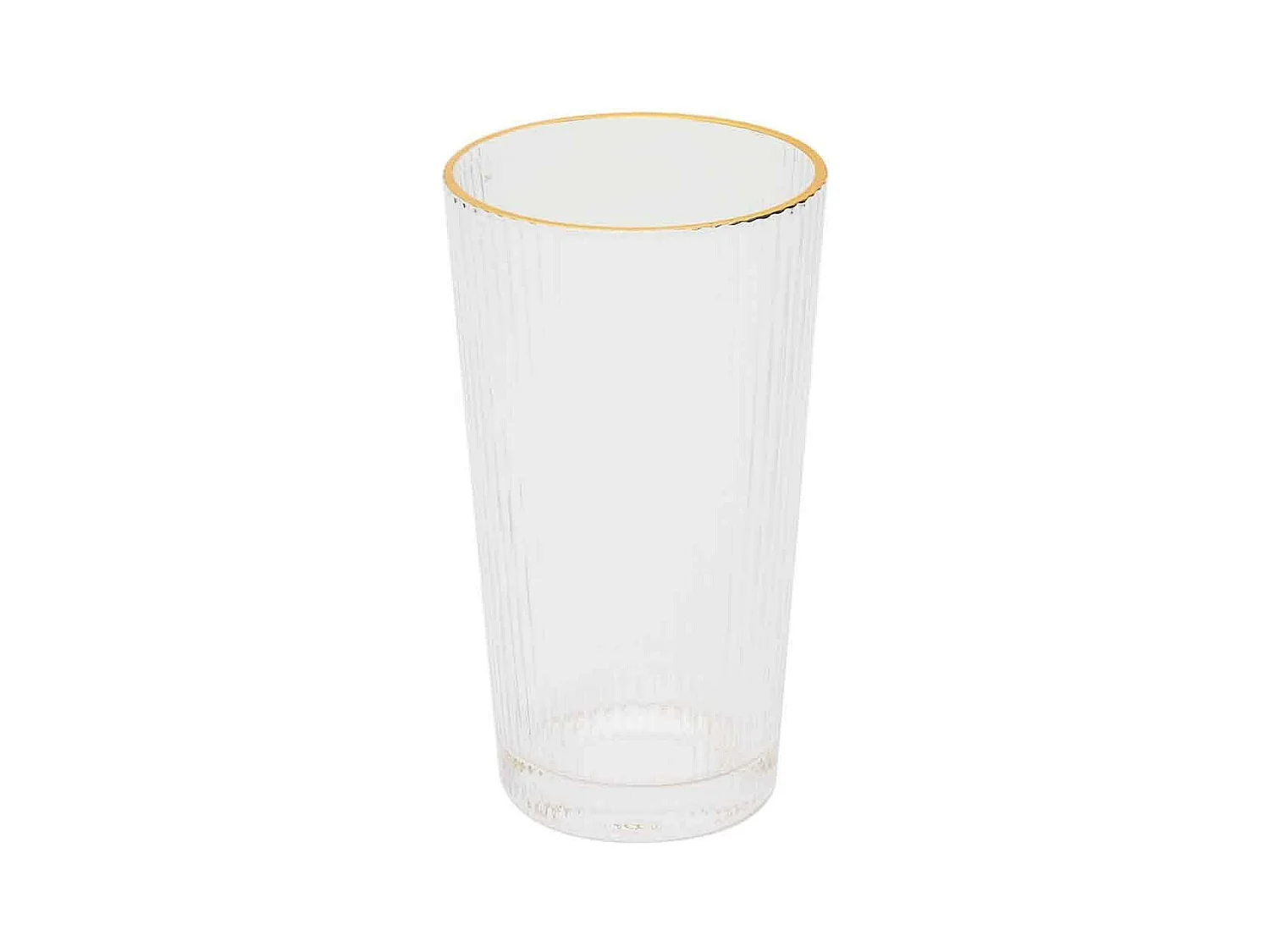 Lot de 6 Verres Design "Liseré" 40cl Transparent