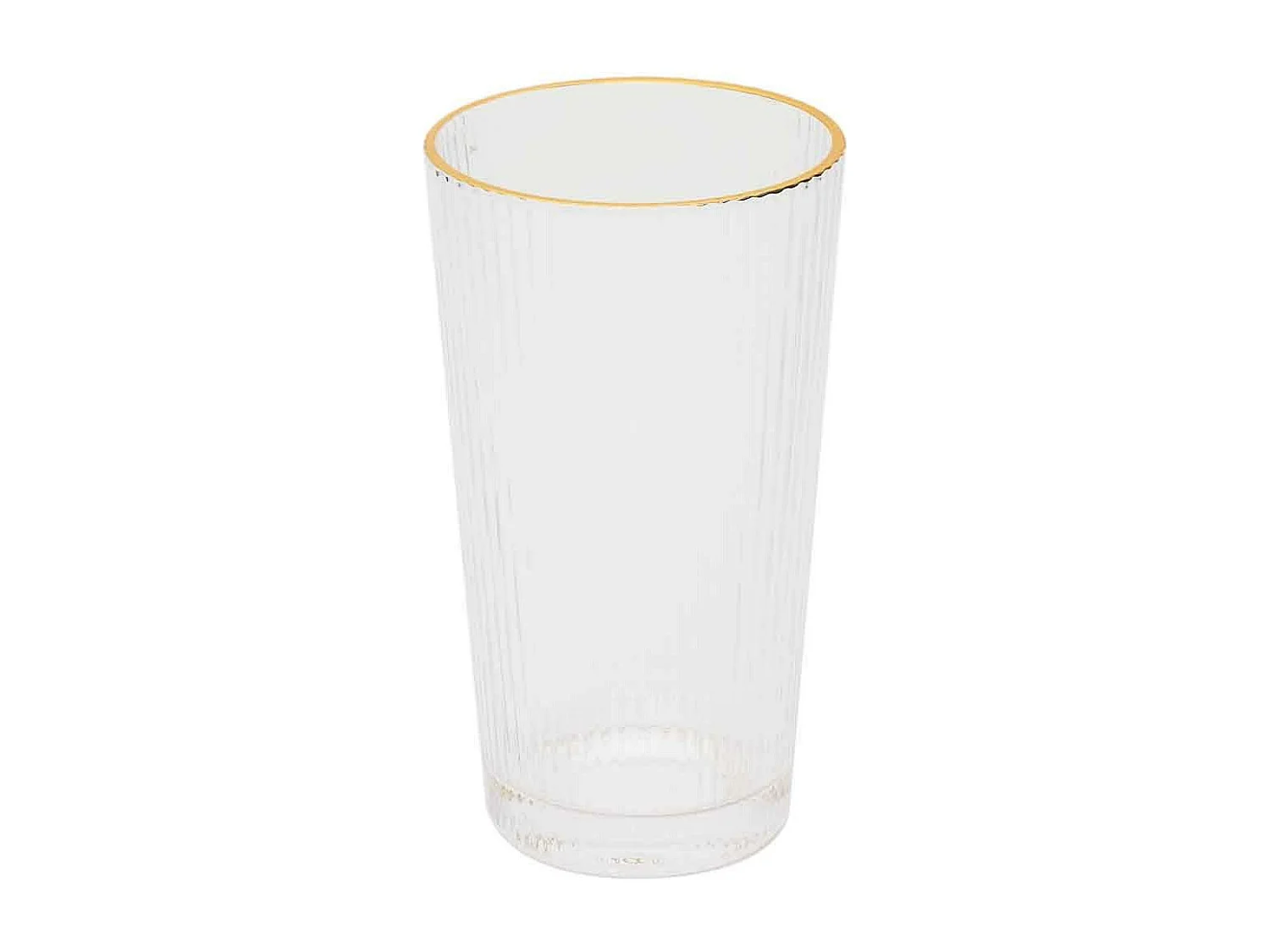 Lot de 6 Verres Design "Liseré" 40cl Transparent
