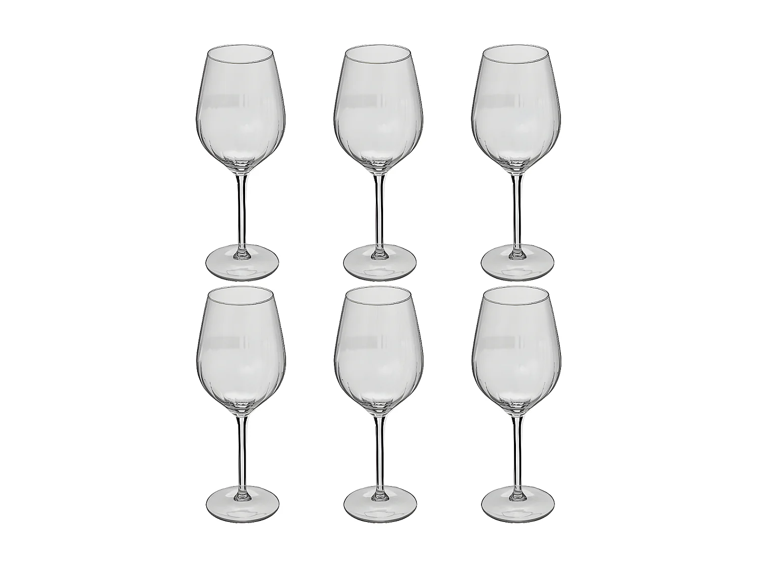 Lot de 6 Verres à Eau "Volta" 53cl Transparent