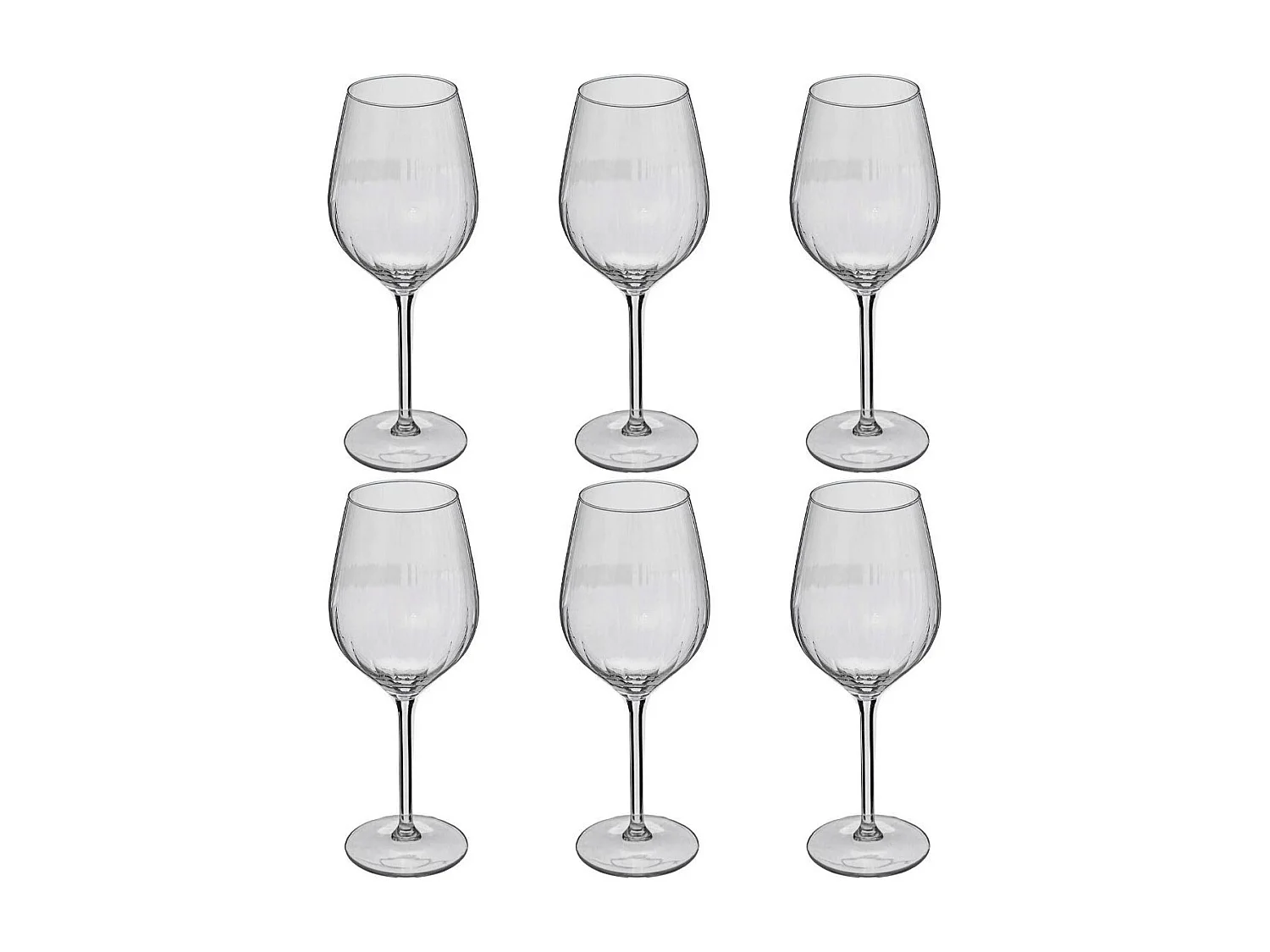 Lot de 6 Verres à Eau "Volta" 53cl Transparent