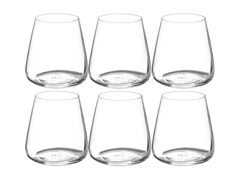 Lot de 6 Verres à Eau "Selenga" 43cl Transparent