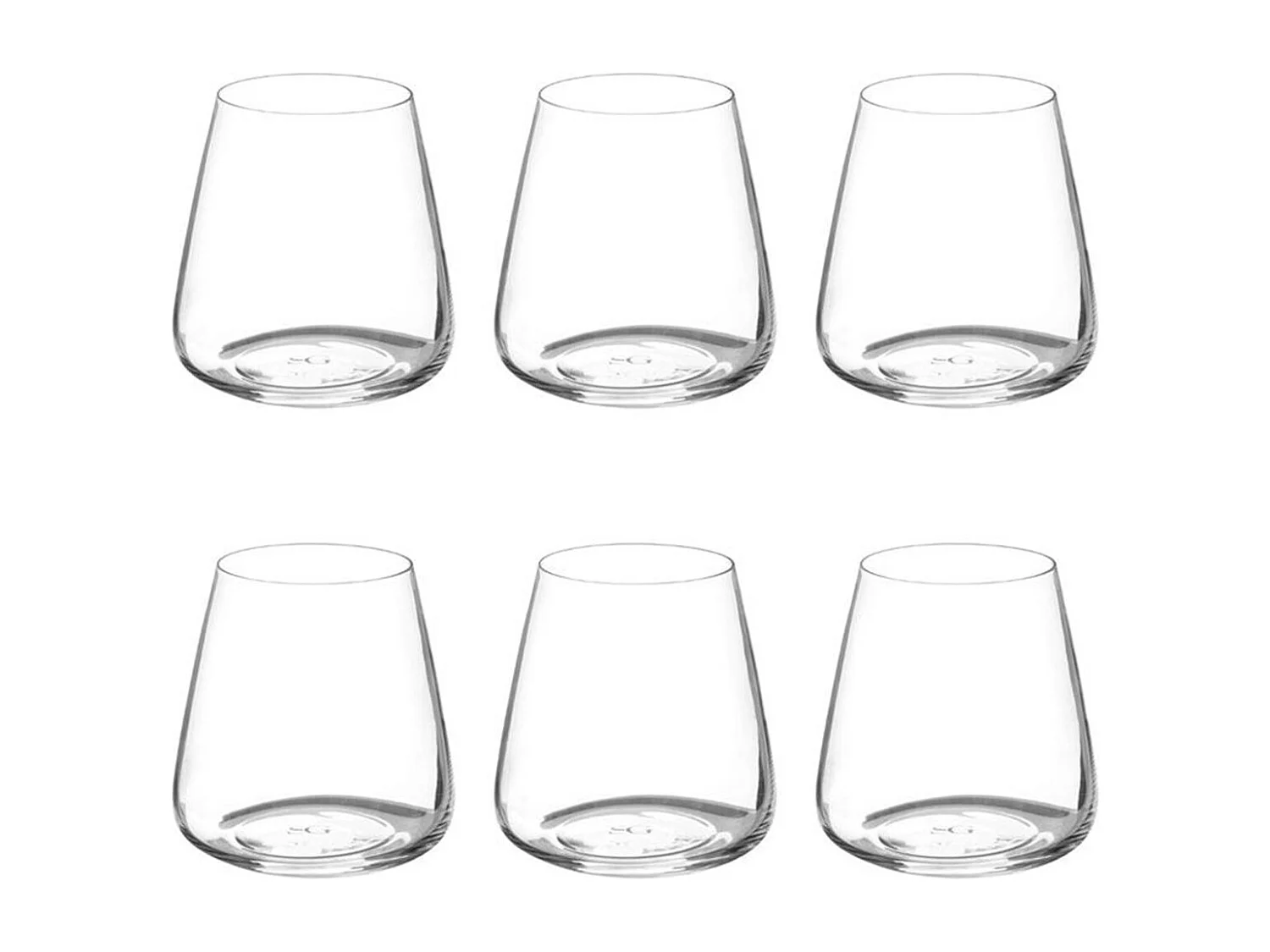 Lot de 6 Verres à Eau "Selenga" 43cl Transparent