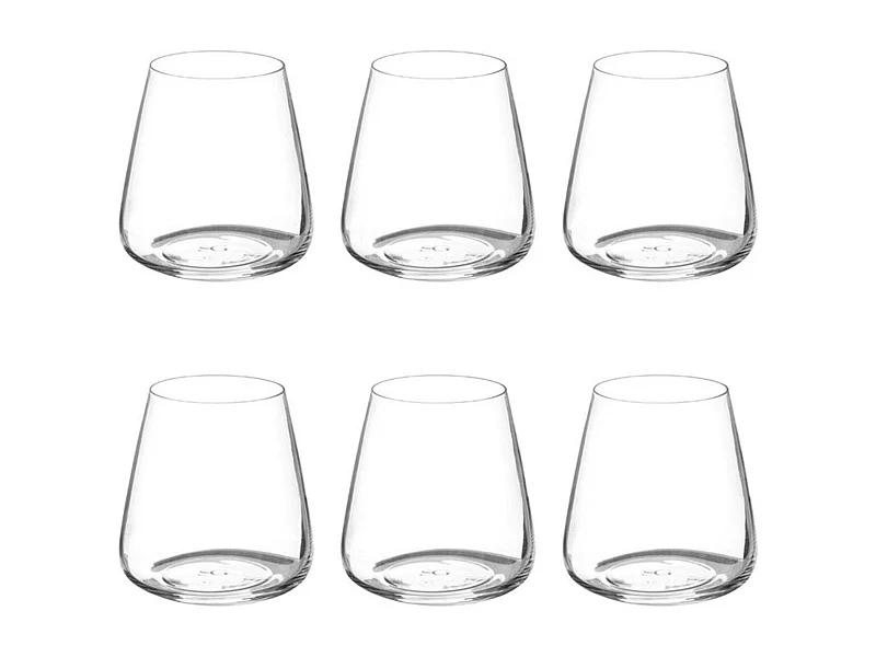 Lot de 6 Verres à Eau "Selenga" 43cl Transparent