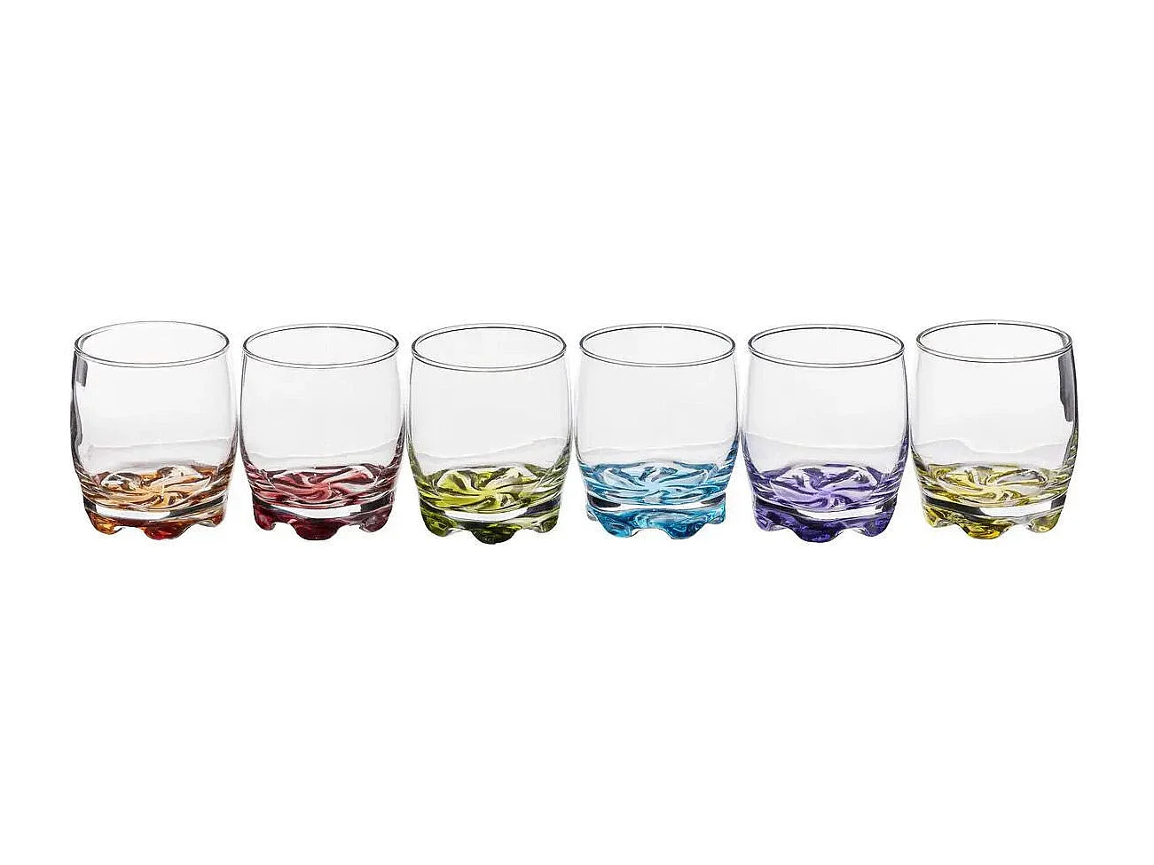 Lot de 6 Verres à Eau "Tino" 31cl Multicolore