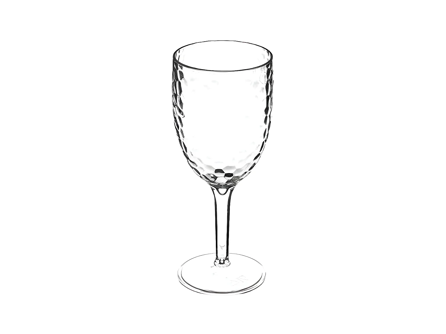 Lot de 6 Verres à Pied "Estiva" 35cl Transparent