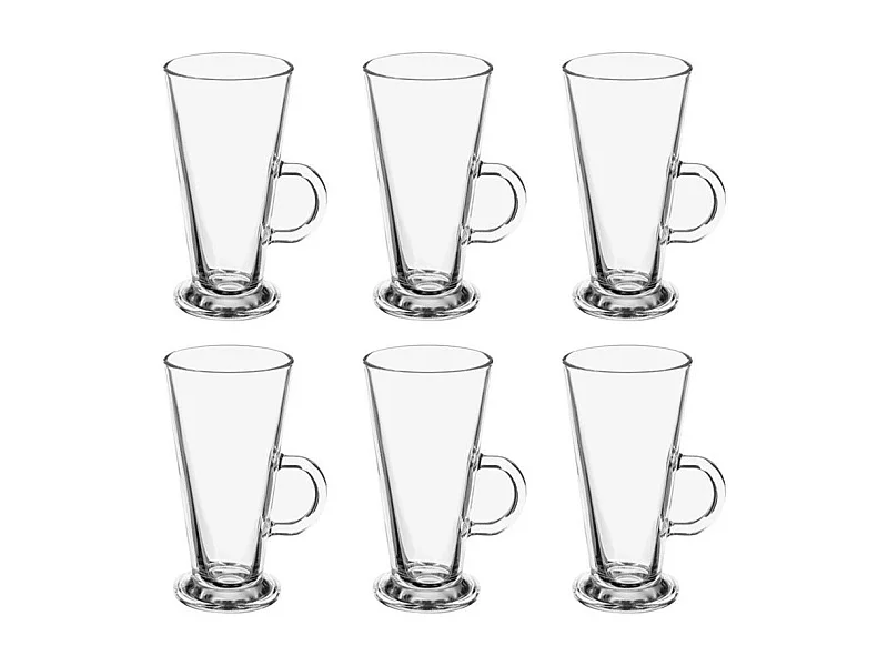 Lot de 6 Verres "Mazagran" 36cl Transparent