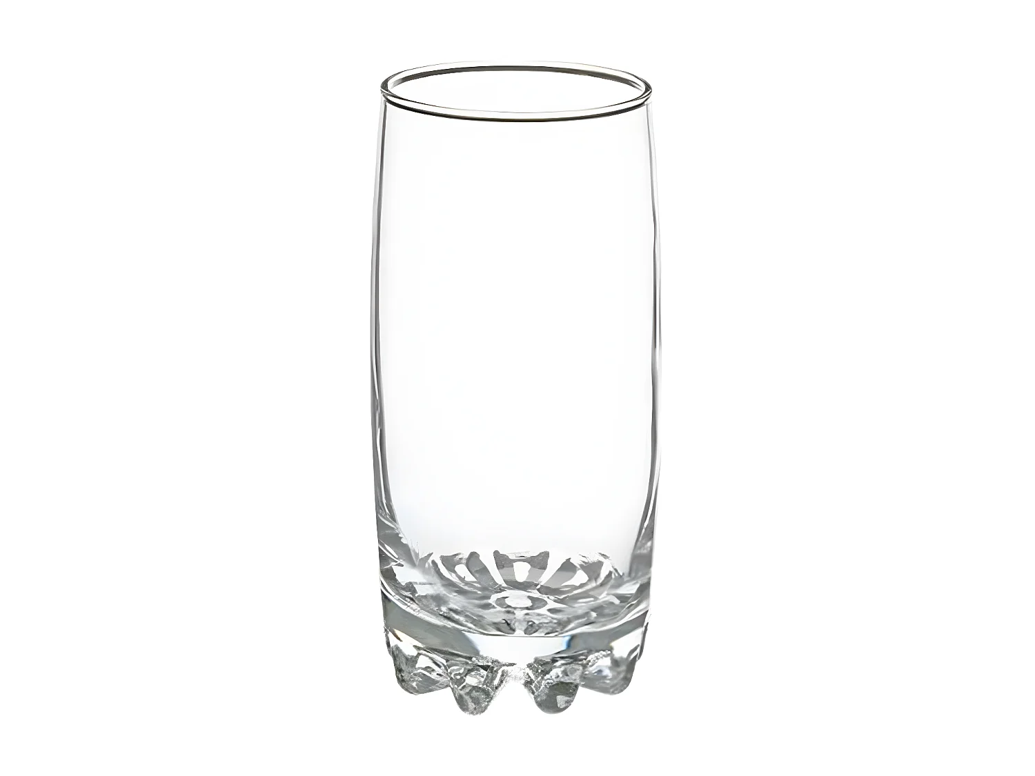 Lot de 6 Gobelets à Eau "Sylvana" 38cl Transparent