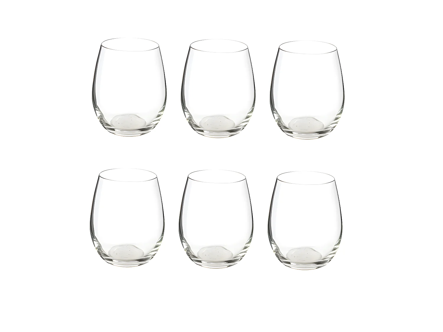 Lot de 6 Verres à Eau "Orpea" 36cl Transparent